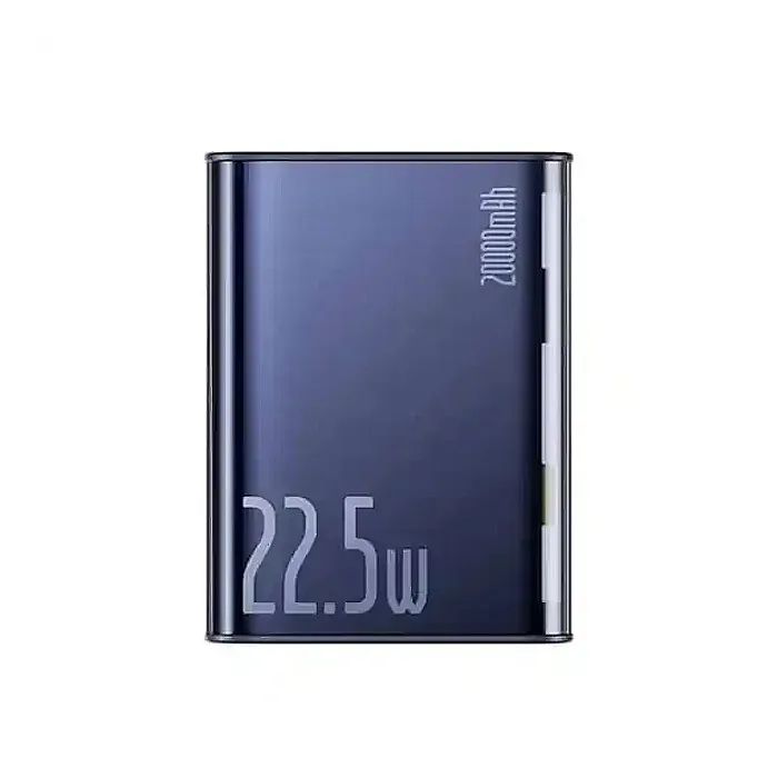 Baseus PPTSZ20 Semi Transparent 22.5W 20000mAh Digital Display...